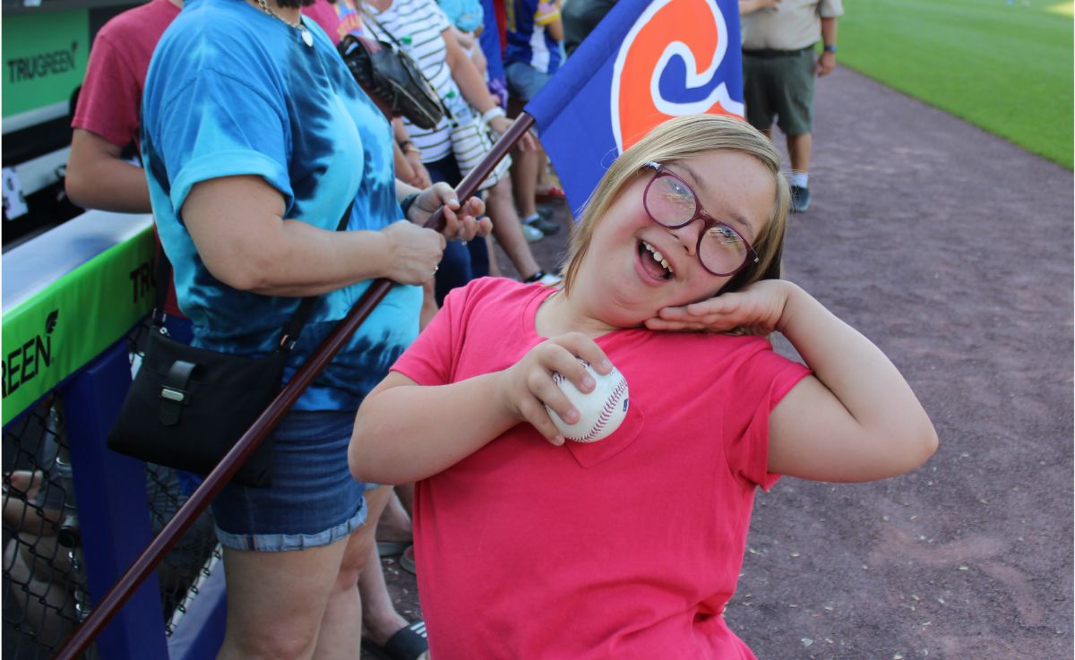 Image of mother and child with a disability