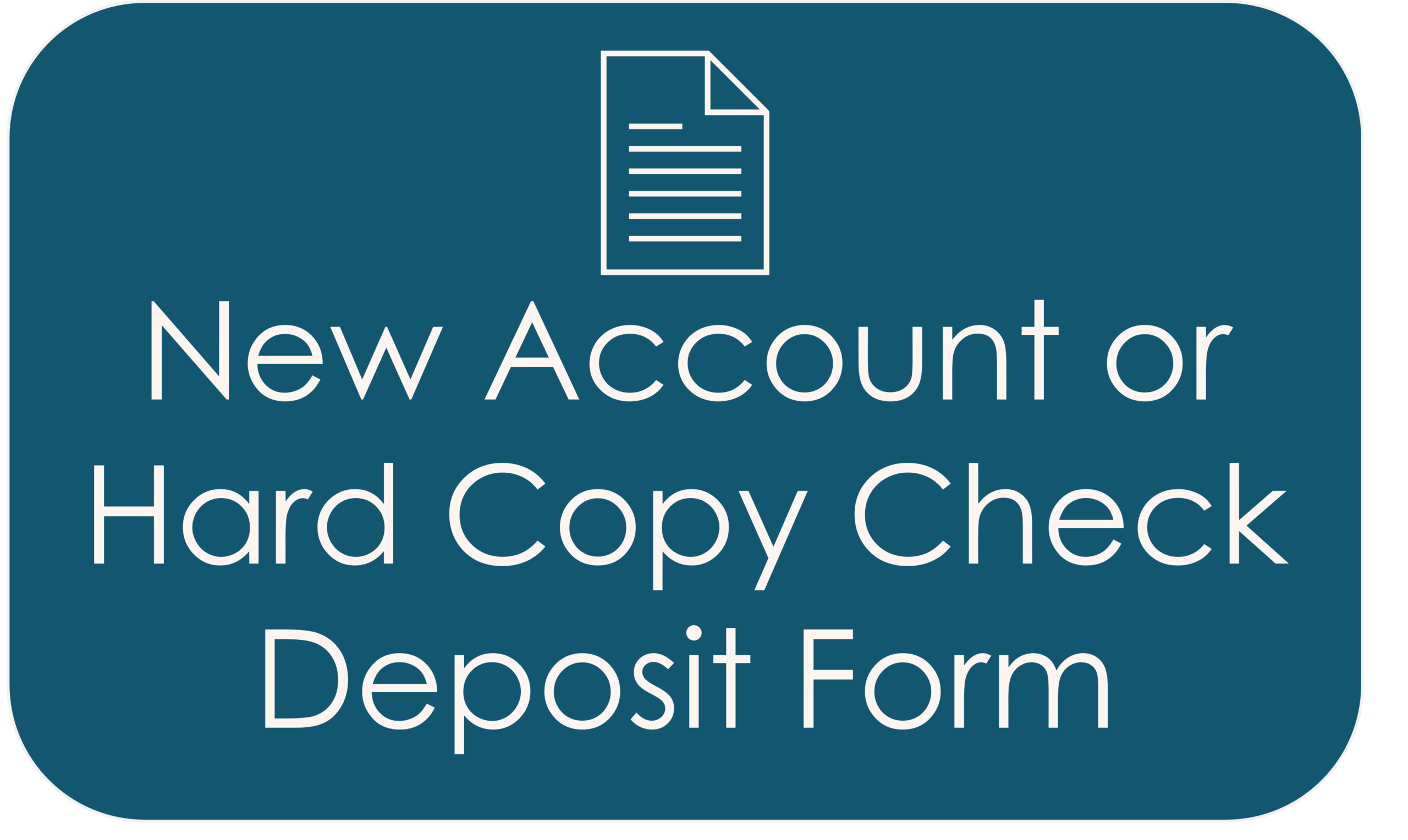new account or hard copy check deposit form doc icon