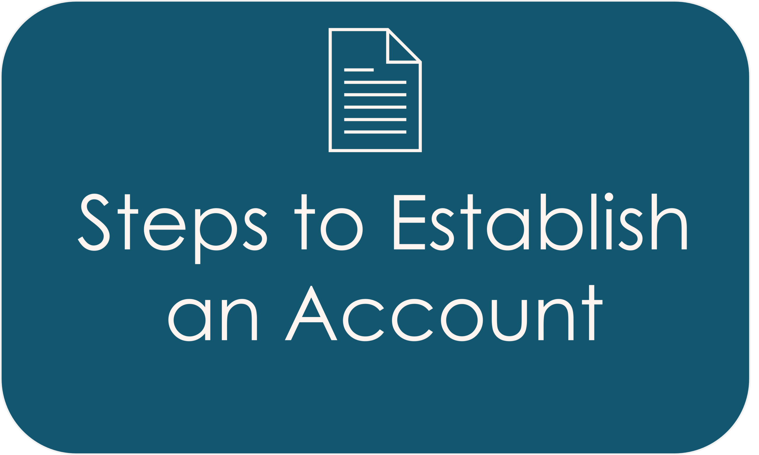 steps to establish an account doc icon