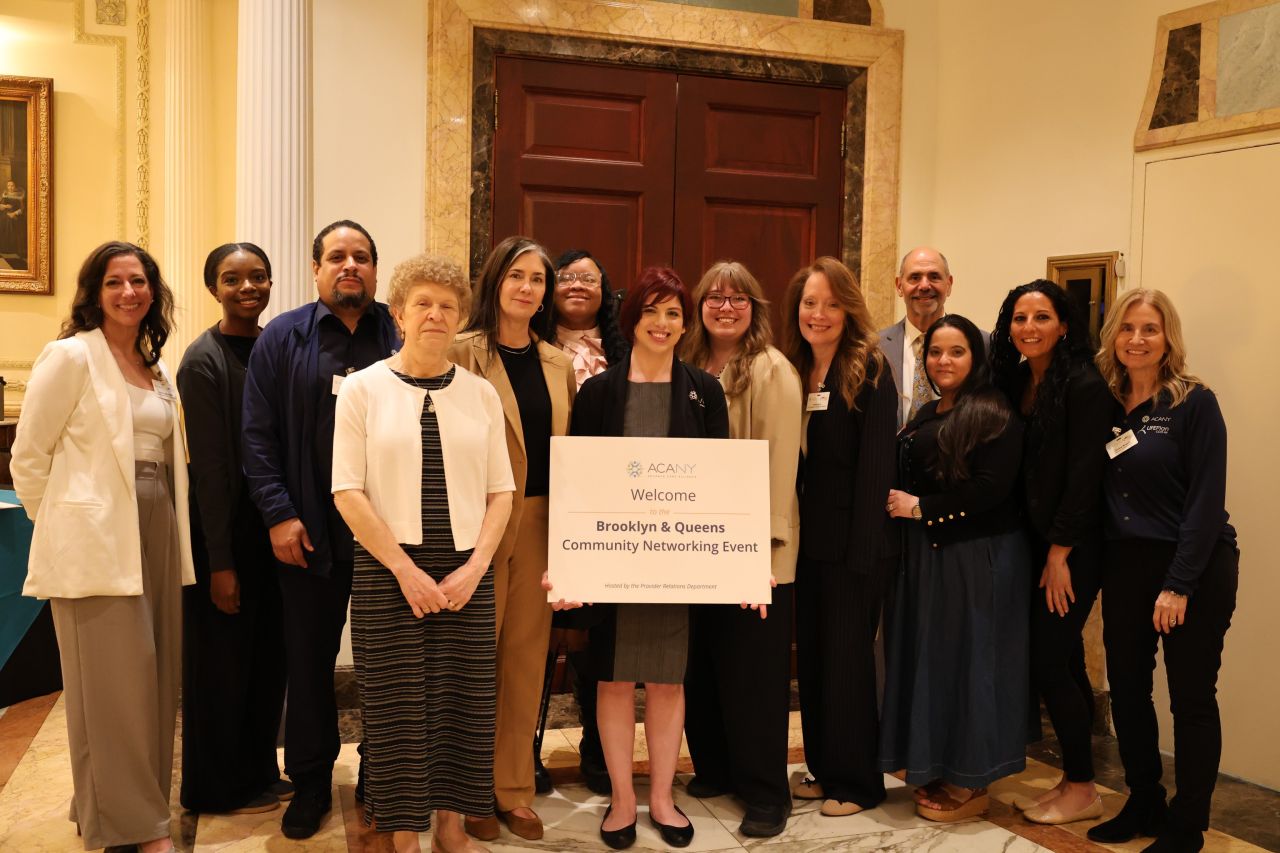 ACANY community networking event group photo